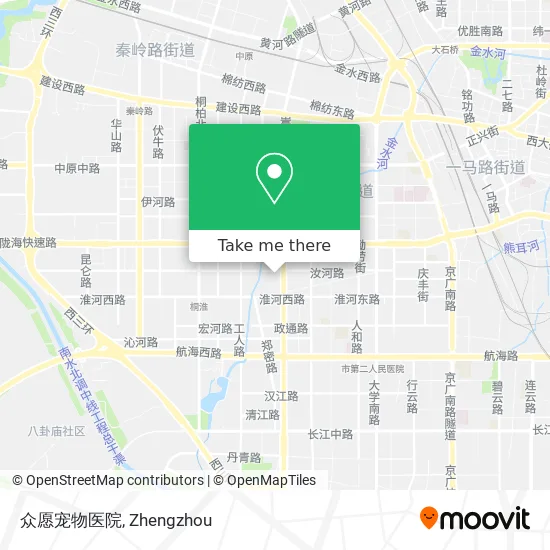 众愿宠物医院 map