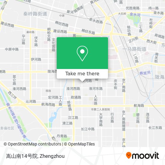 嵩山南14号院 map