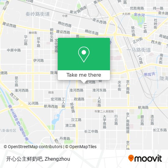 开心公主鲜奶吧 map