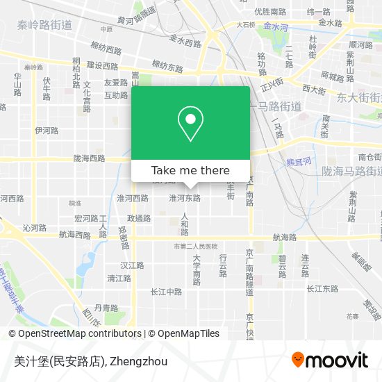 美汁堡(民安路店) map