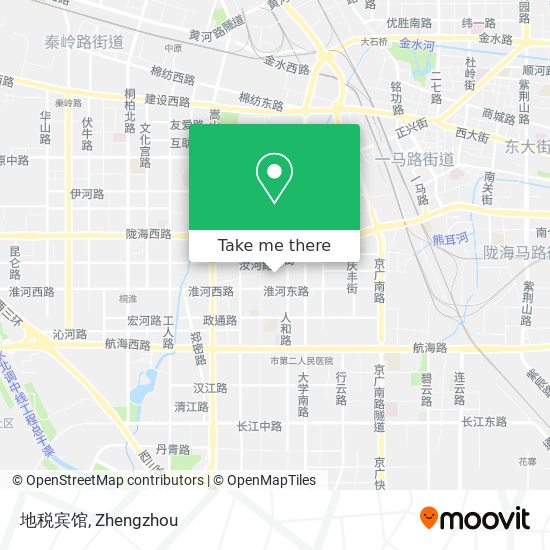 地税宾馆 map