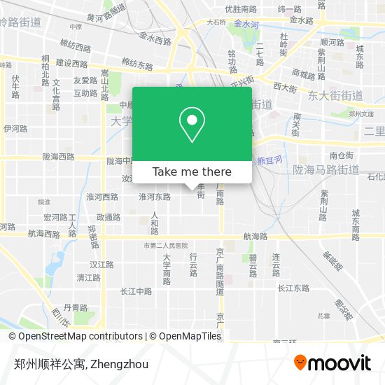 郑州顺祥公寓 map