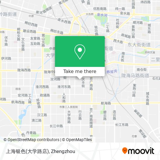 上海银色(大学路店) map