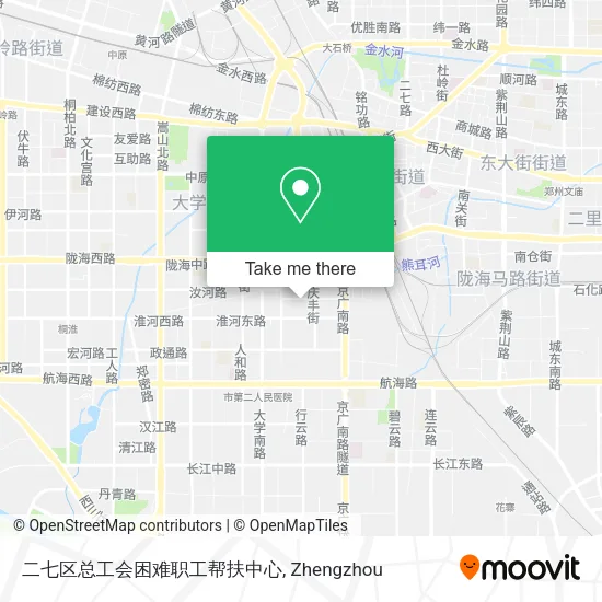 二七区总工会困难职工帮扶中心 map