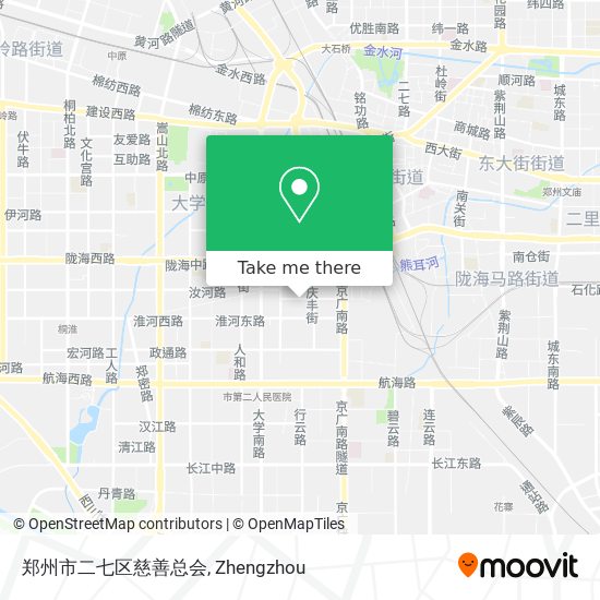 郑州市二七区慈善总会 map