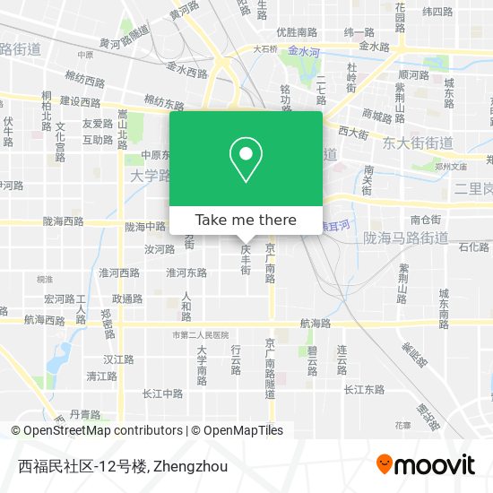 西福民社区-12号楼 map