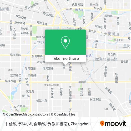 中信银行24小时自助银行(教师楼南) map