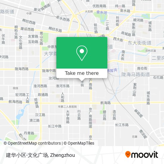 建华小区-文化广场 map