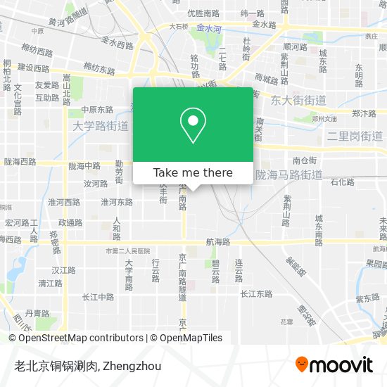 老北京铜锅涮肉 map