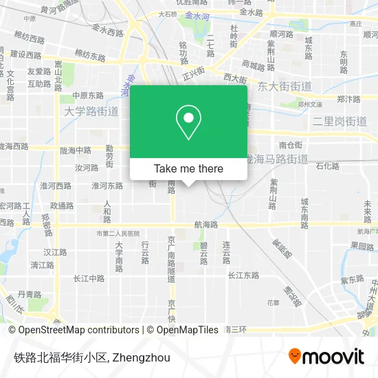 铁路北福华街小区 map