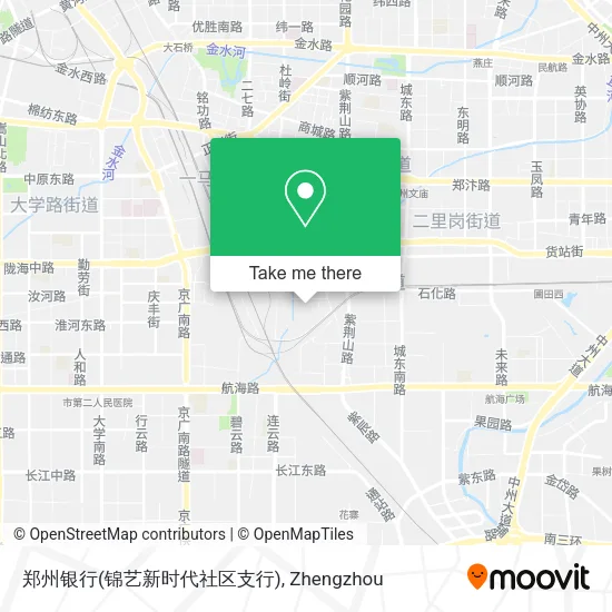 郑州银行(锦艺新时代社区支行) map