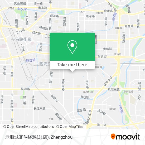 老顺城瓦斗烧鸡(总店) map