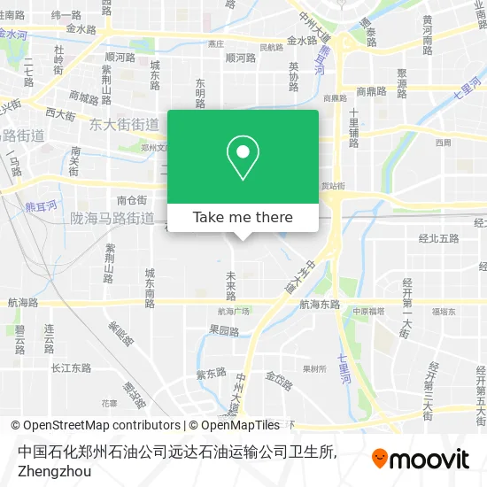 中国石化郑州石油公司远达石油运输公司卫生所 map