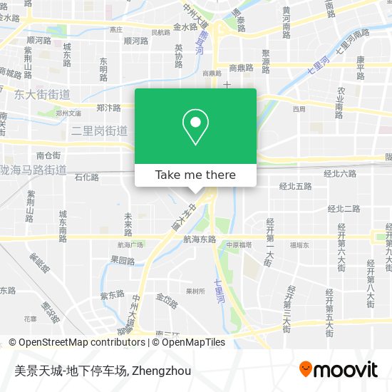 美景天城-地下停车场 map