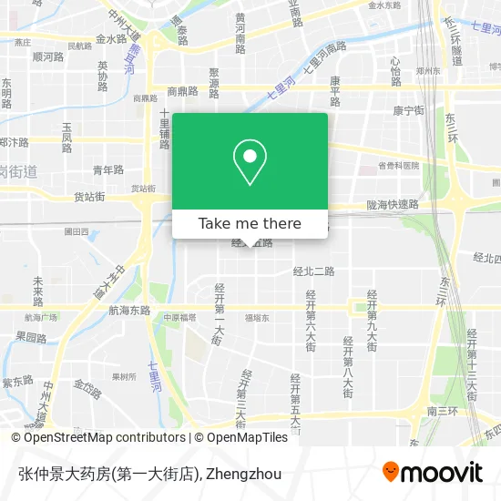张仲景大药房(第一大街店) map