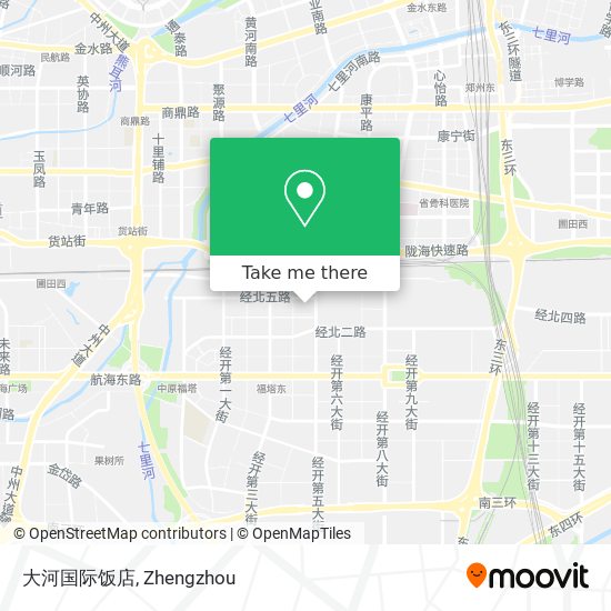 大河国际饭店 map