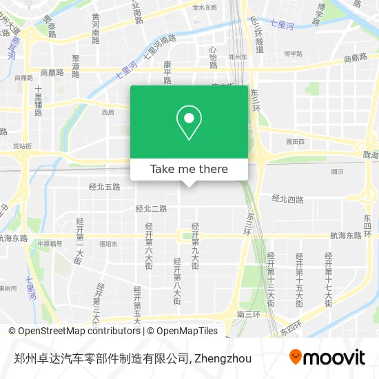 郑州卓达汽车零部件制造有限公司 map