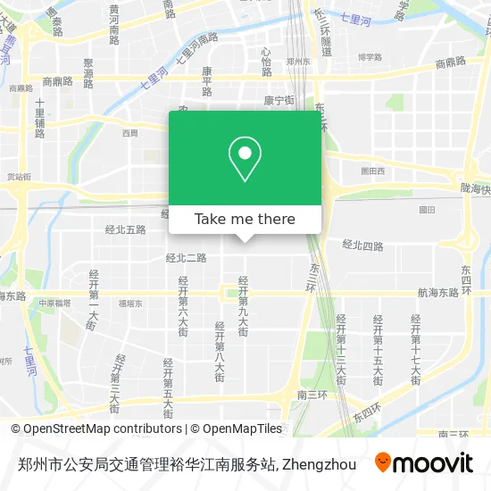 郑州市公安局交通管理裕华江南服务站 map