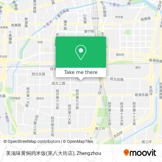 美滋味黄焖鸡米饭(第八大街店) map