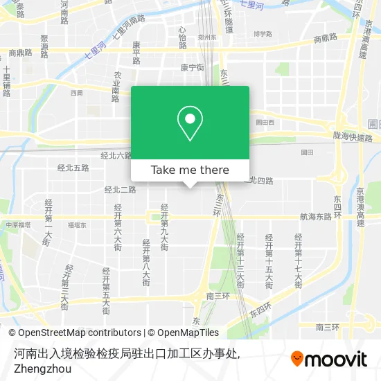 河南出入境检验检疫局驻出口加工区办事处 map