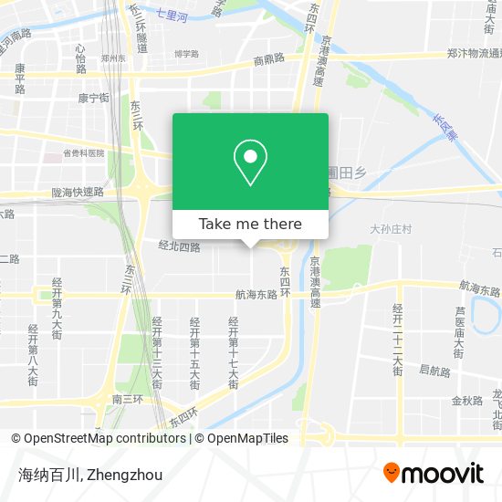 海纳百川 map