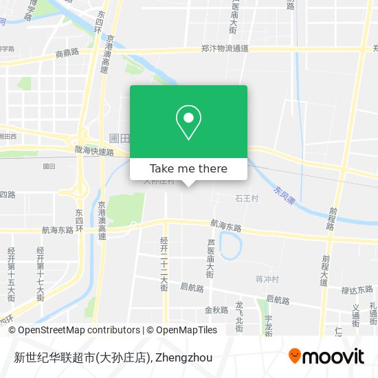 新世纪华联超市(大孙庄店) map