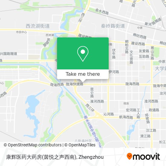 康辉医药大药房(茵悦之声西南) map