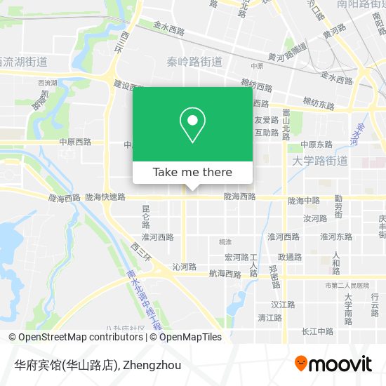 华府宾馆(华山路店) map