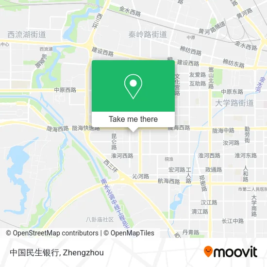中国民生银行 map