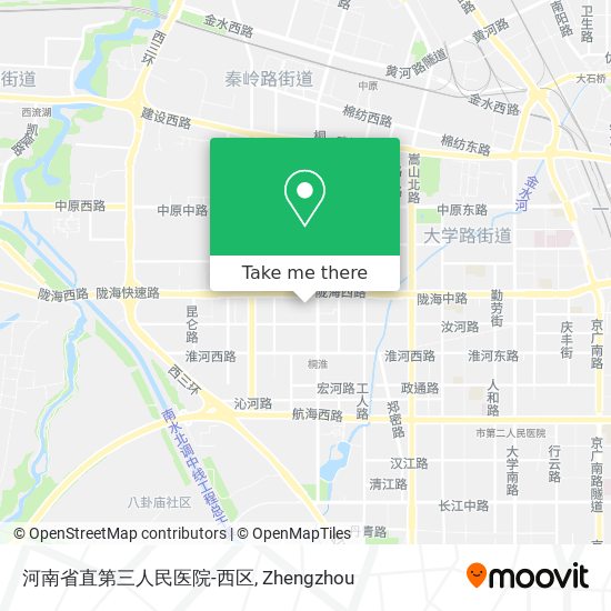 河南省直第三人民医院-西区 map