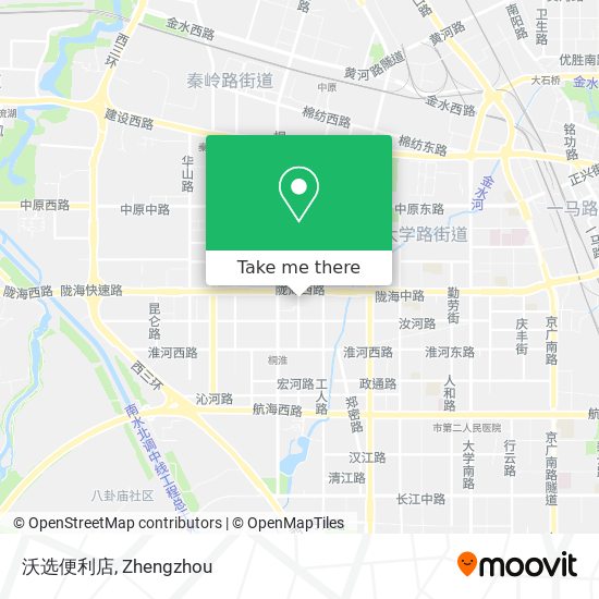 沃选便利店 map