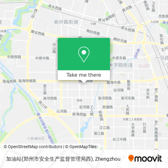 加油站(郑州市安全生产监督管理局西) map