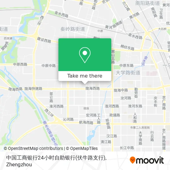 中国工商银行24小时自助银行(伏牛路支行) map