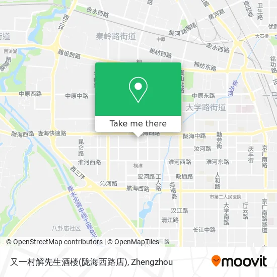 又一村解先生酒楼(陇海西路店) map