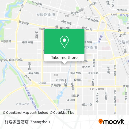 好客家园酒店 map