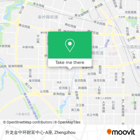 升龙金中环财富中心-A座 map
