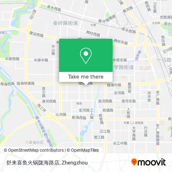 舒来喜鱼火锅陇海路店 map