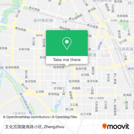 文化宫路陇海路小区 map