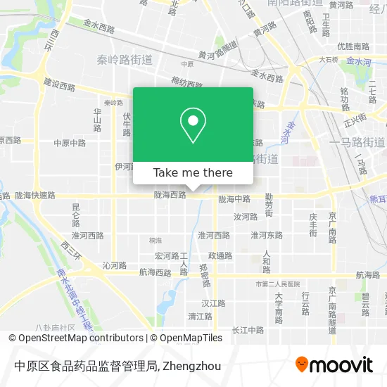 中原区食品药品监督管理局 map
