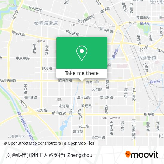 交通银行(郑州工人路支行) map