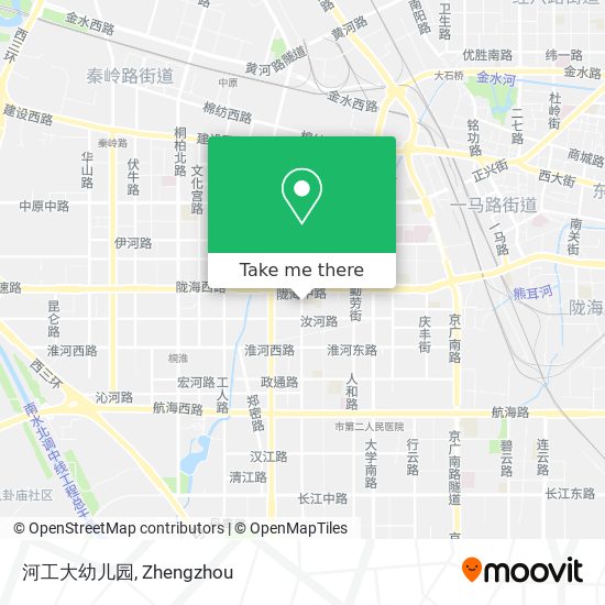 河工大幼儿园 map