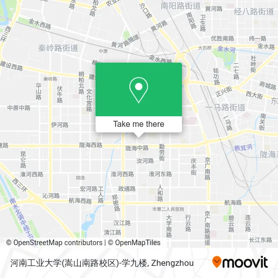 河南工业大学(嵩山南路校区)-学九楼 map