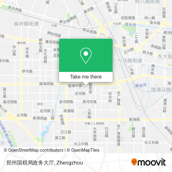 郑州国税局政务大厅 map