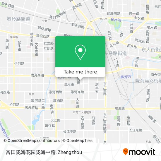 富田陇海花园陇海中路 map