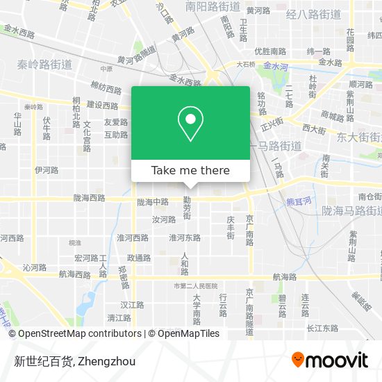 新世纪百货 map