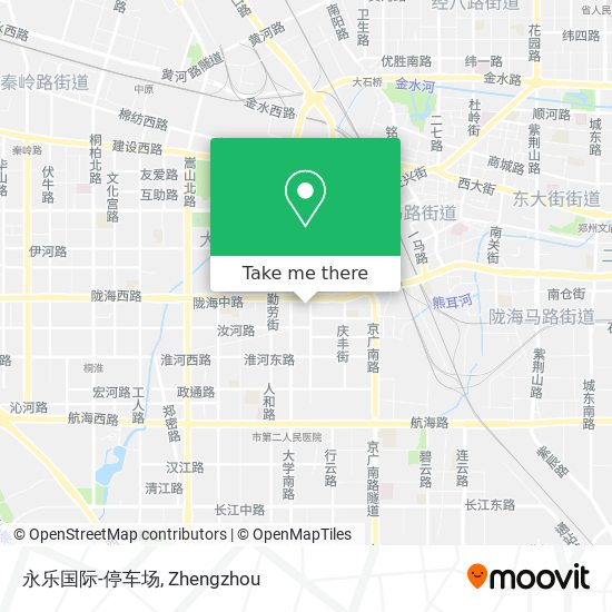 永乐国际-停车场 map