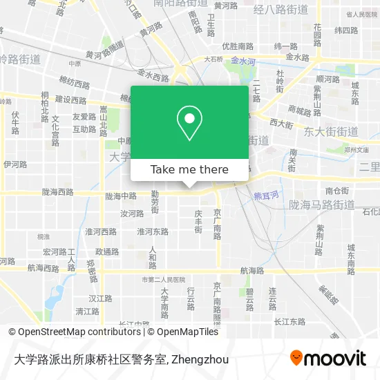 大学路派出所康桥社区警务室 map