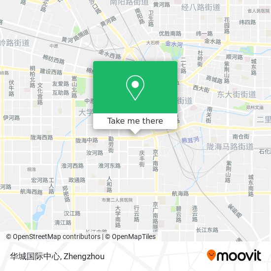 华城国际中心 map