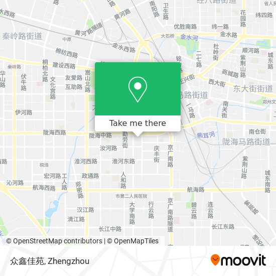 众鑫佳苑 map