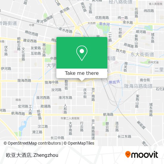 欧亚大酒店 map